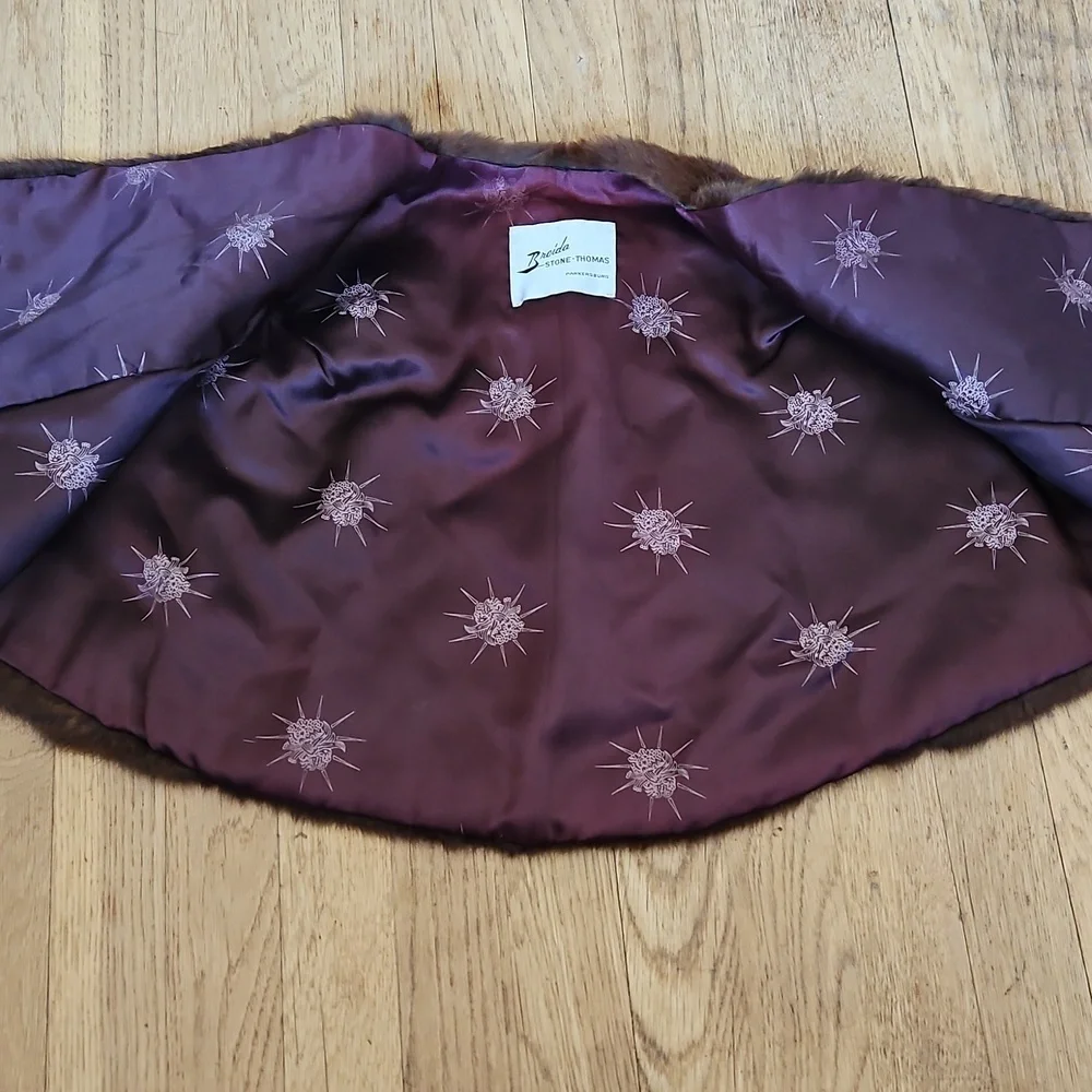 Vintage Fur Cape